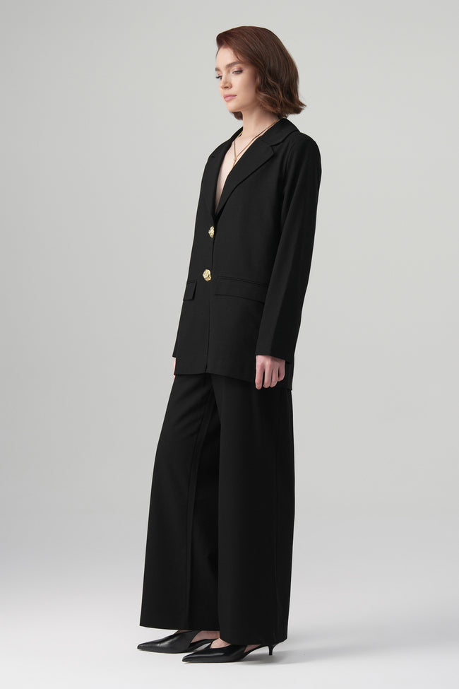 Aren Blazer Takım Siyah