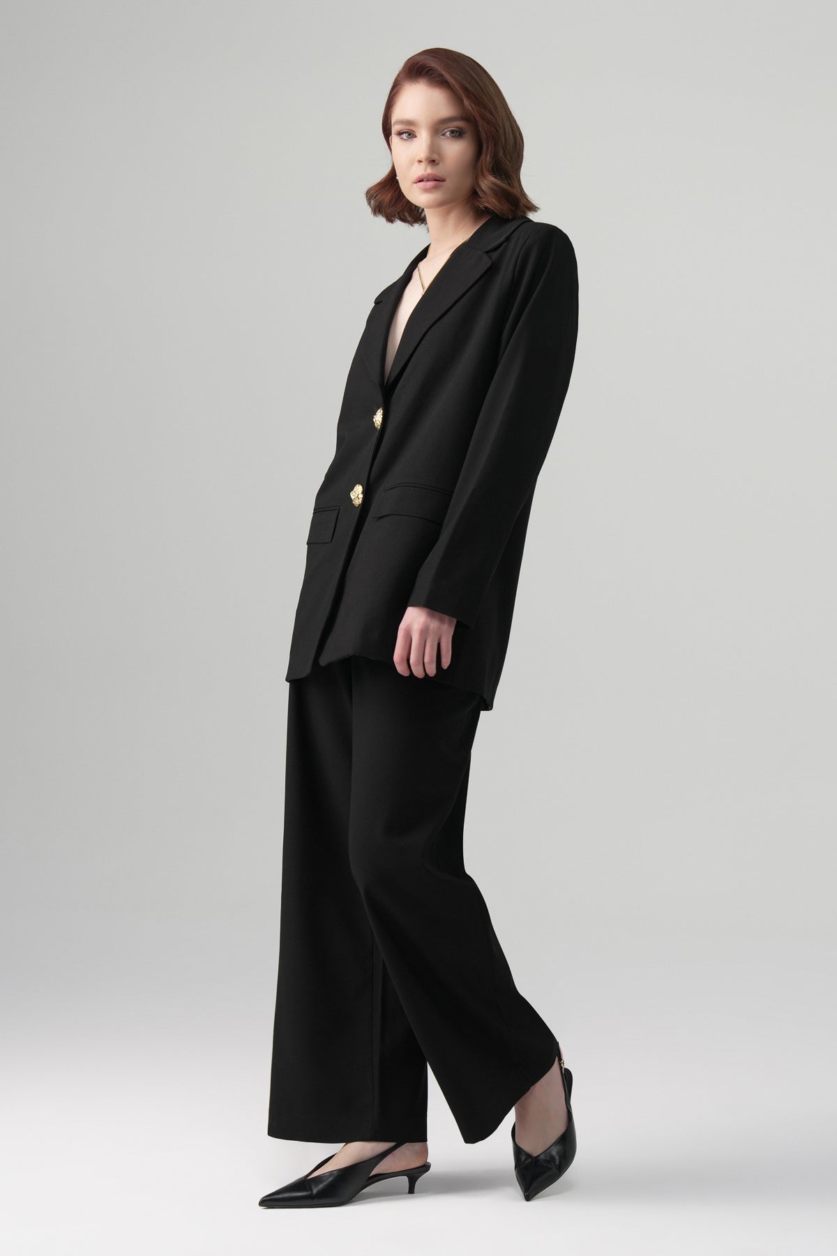 Aren Blazer Takım Siyah