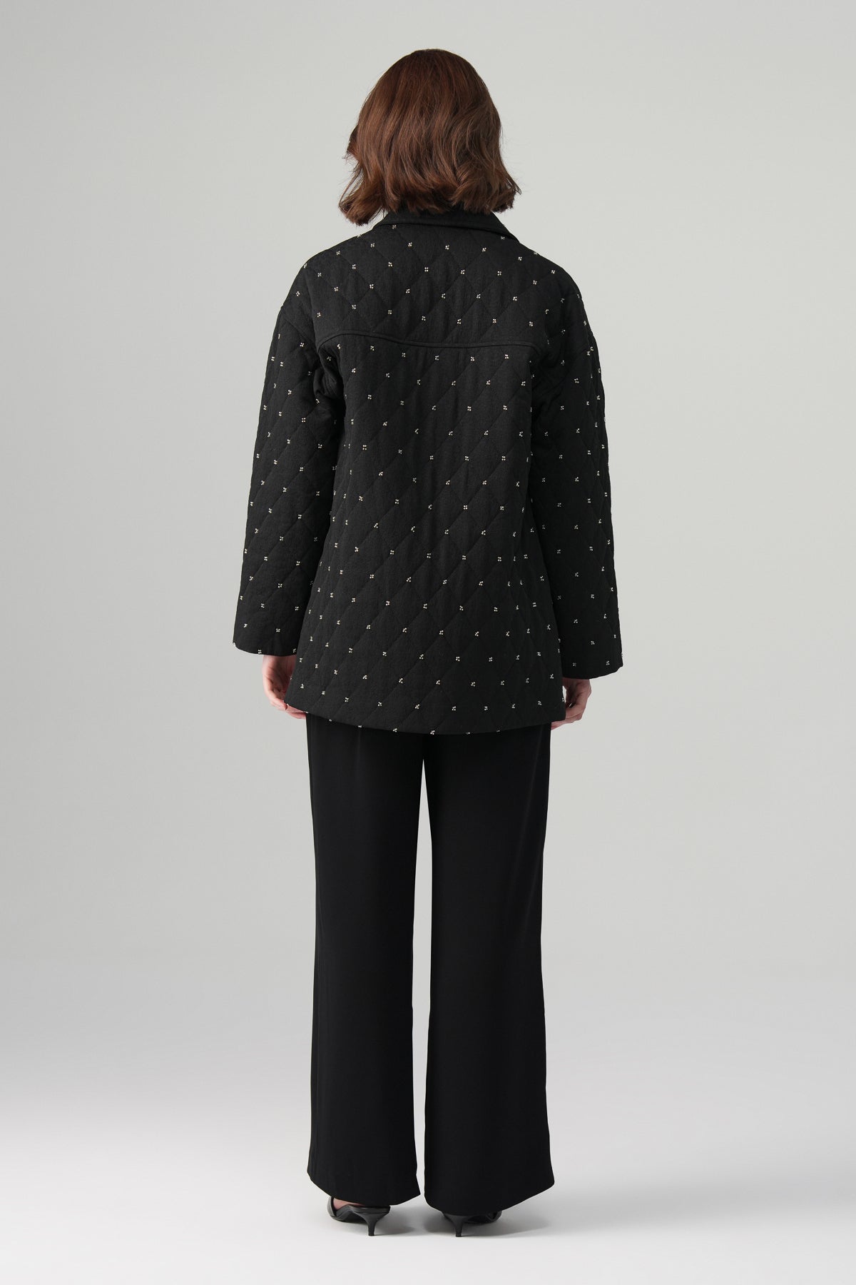 Mira Kapitoneli Ceket Takım Siyah