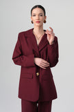 Aren Blazer Takım Bordo