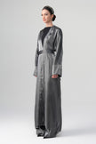 Sorelle Saten Abaya Gri