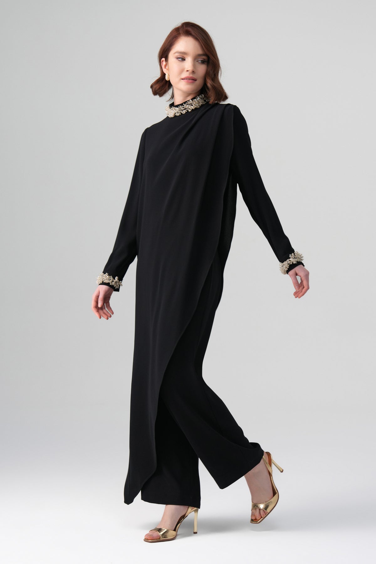 Siyena Minimal Tulum Siyah