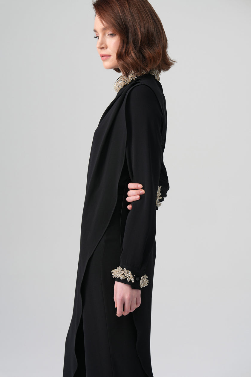 Siyena Minimal Tulum Siyah