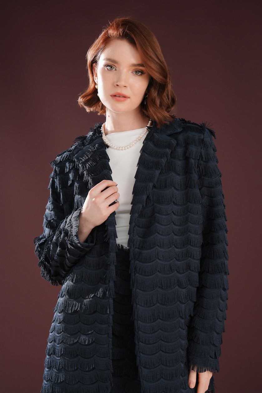 Elowen Üç Boyutlu Takım Lacivert