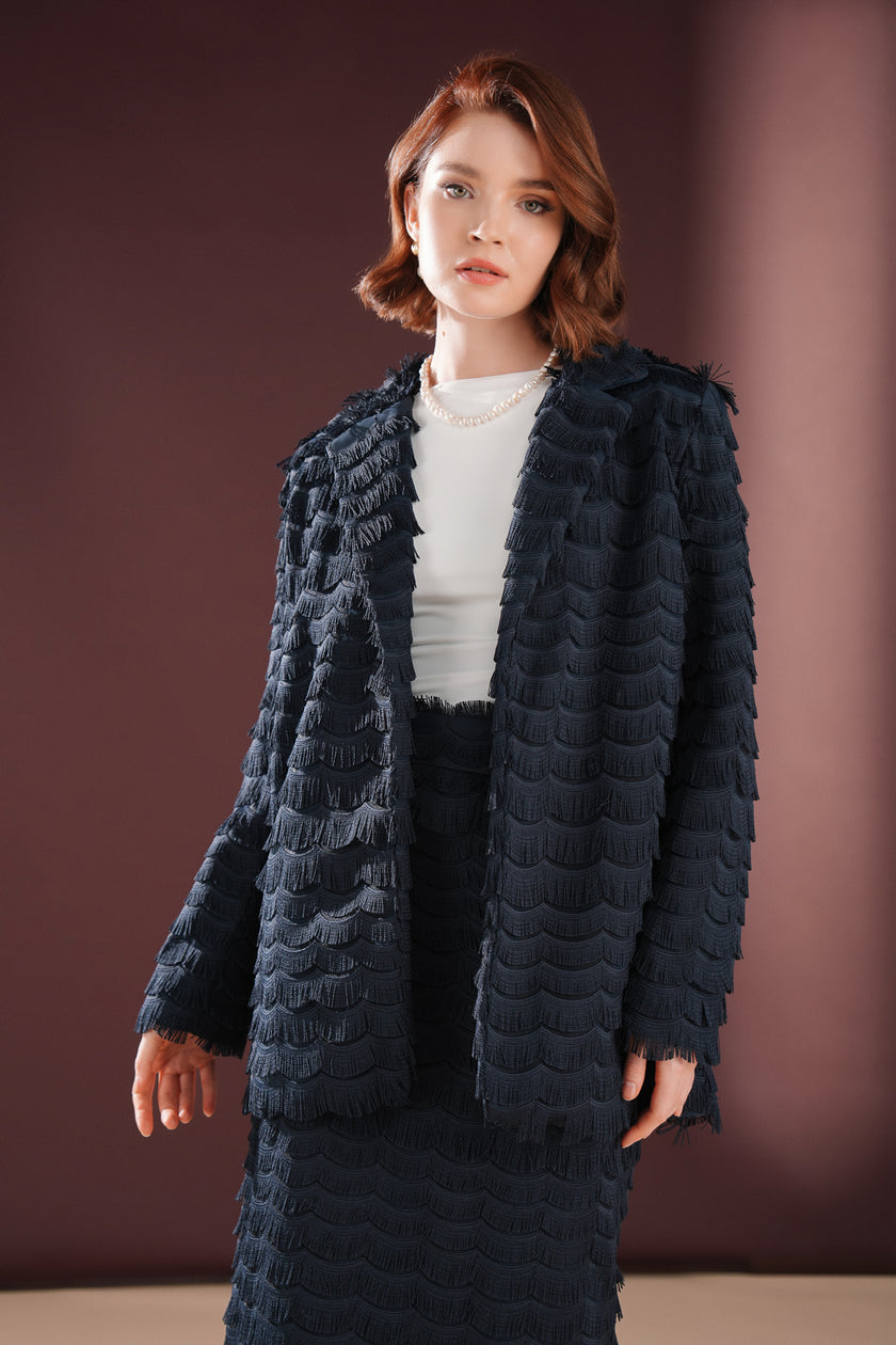 Elowen Üç Boyutlu Takım Lacivert