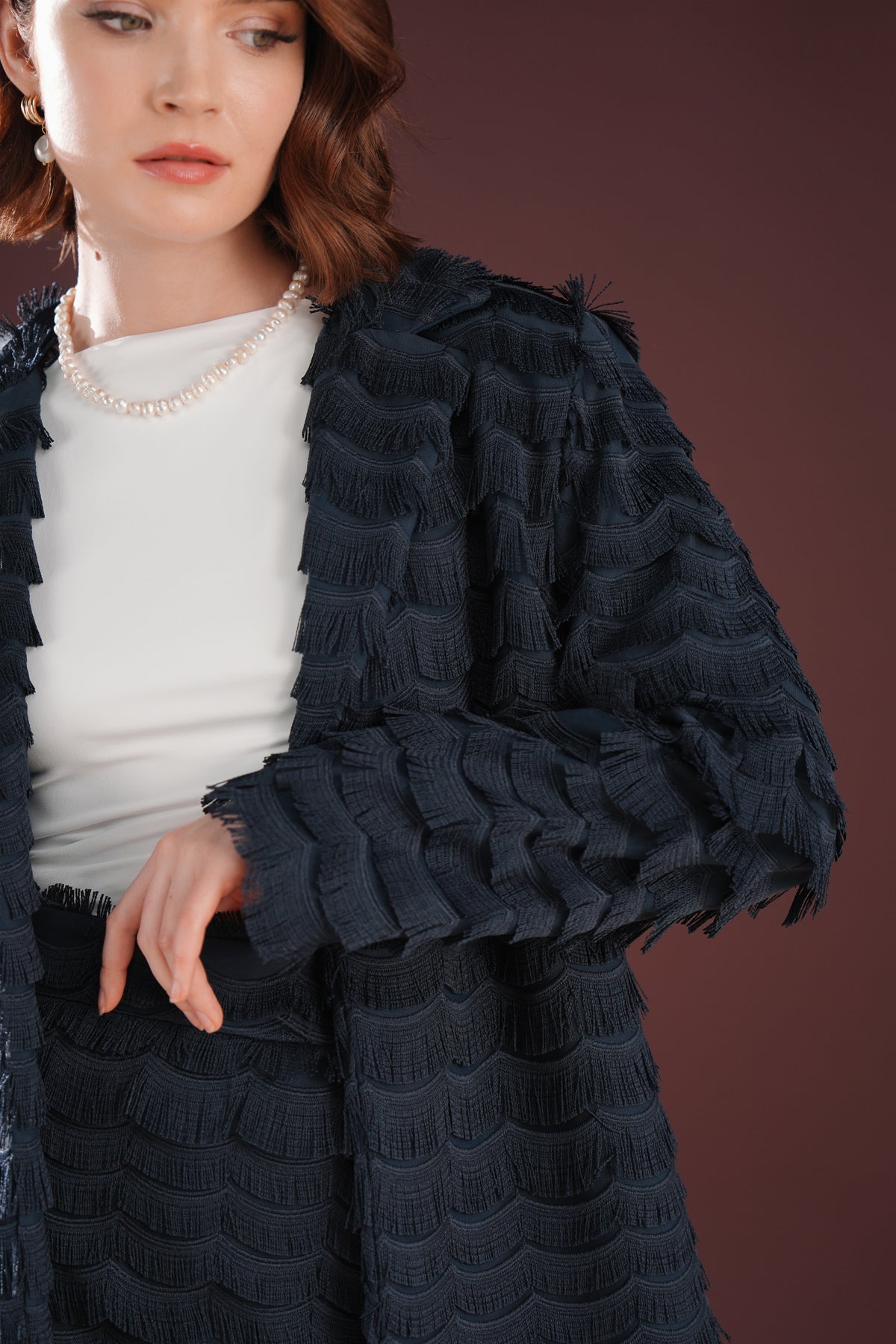 Elowen Üç Boyutlu Takım Lacivert