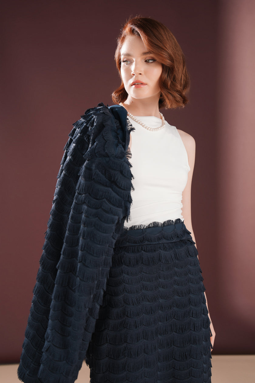 Elowen Üç Boyutlu Takım Lacivert