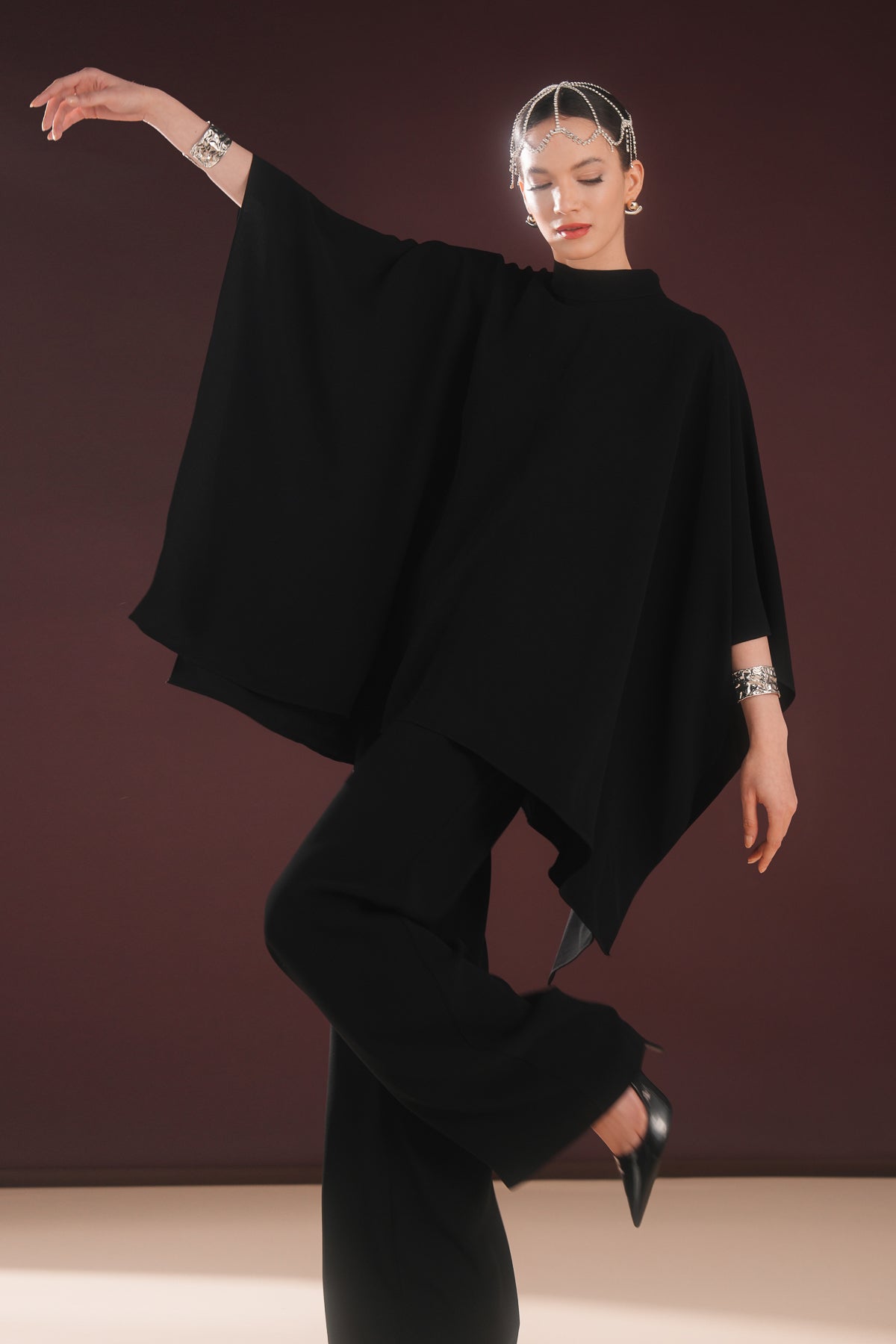 Elle Oversize Takım Siyah