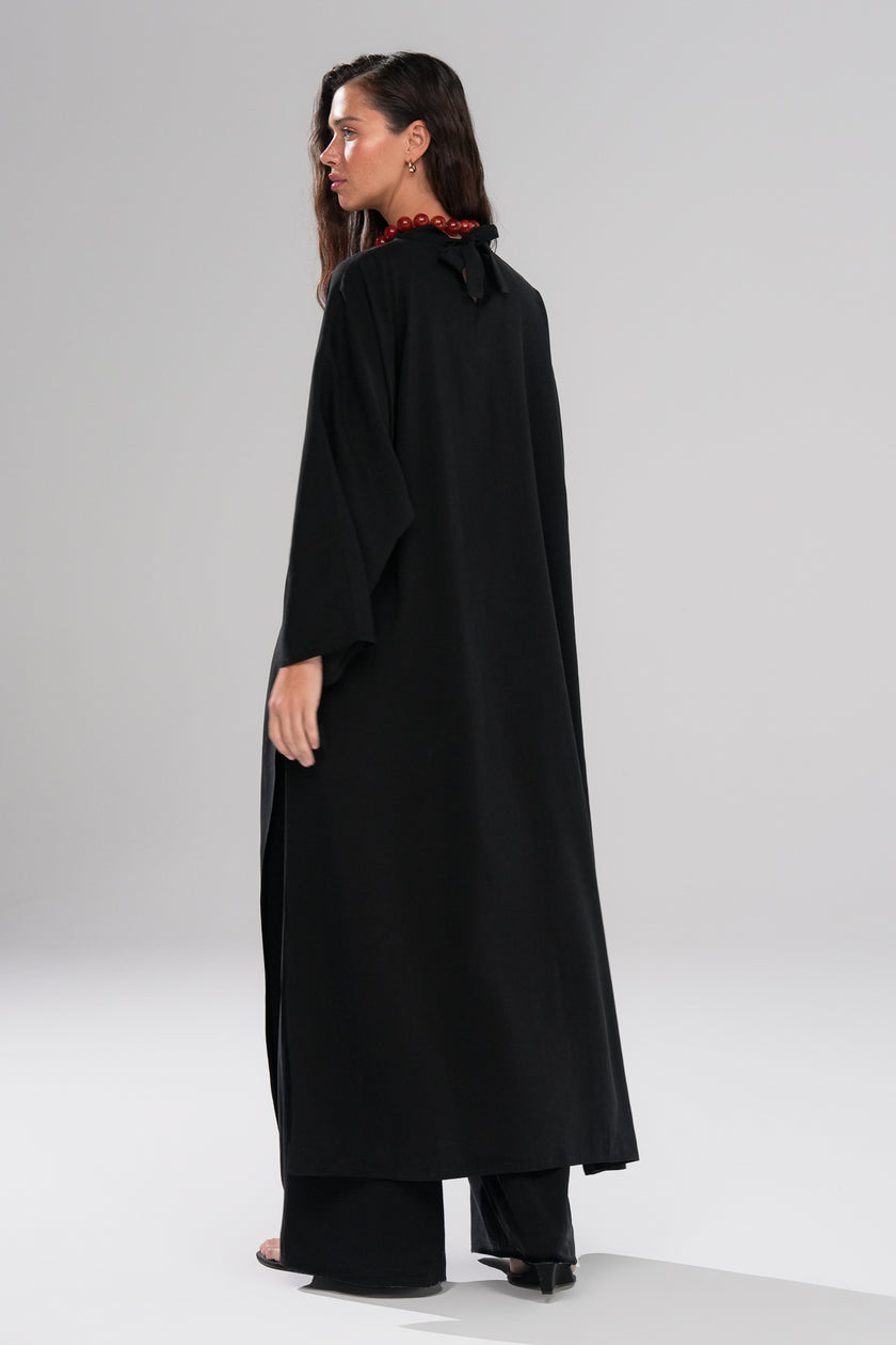 Sable Coast Pantolon Abaya Takım Siyah