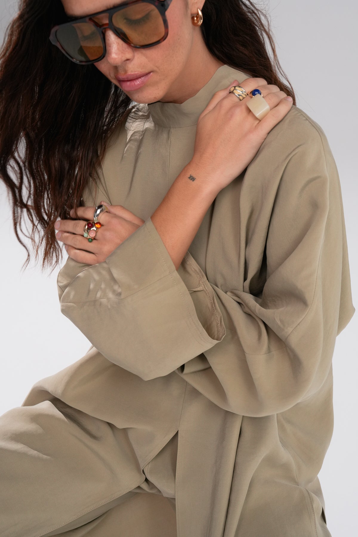 Sable Coast Pantolon Abaya Takım