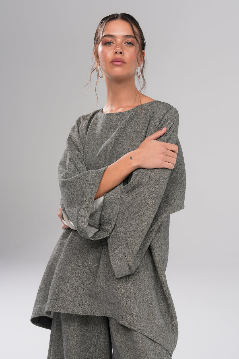Wind Atelier Parıltılı Takım Gri